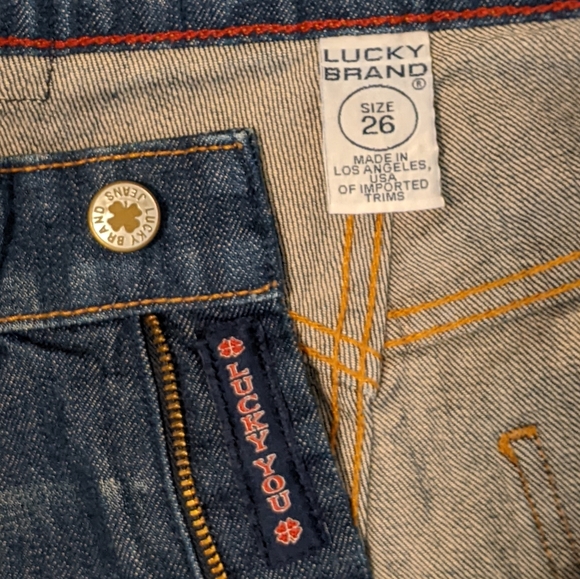 Lucky Brand Clover Edition Vintage High Rise Jeans, Size 26 - Picture 11 of 12